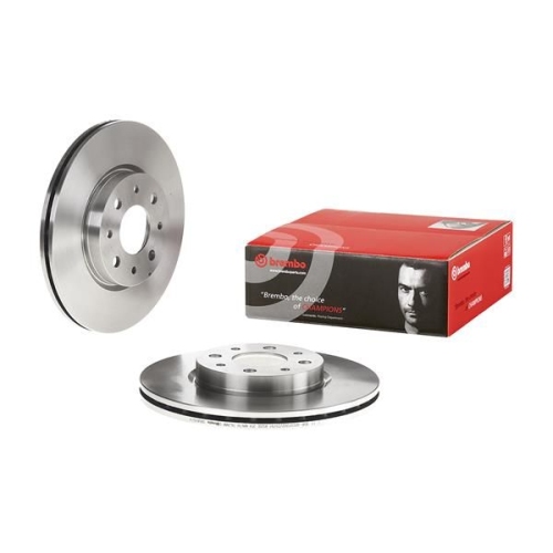 2X Brembo Bremsscheibe Vorderachse Prime Line f&uuml;r Alfa Romeo Fiat Lancia
