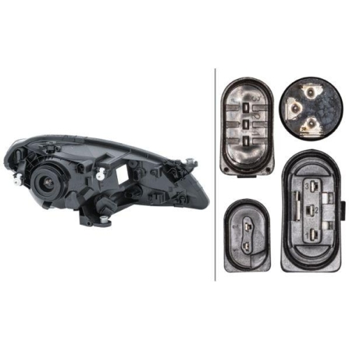 Hauptscheinwerfer Hella 1EJ 010 671-011 für Seat VW Links