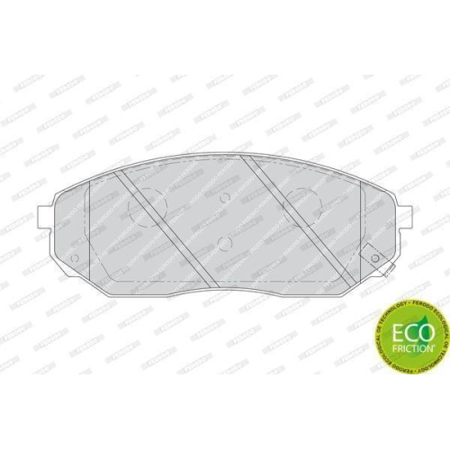 Bremsbelagsatz Scheibenbremse Ferodo FDB1735 Premier Eco Friction f&uuml;r Kia