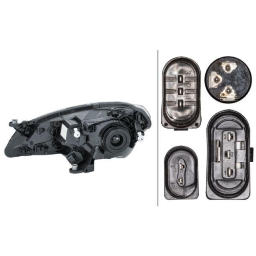 Hauptscheinwerfer Hella 1EJ 010 671-021 f&uuml;r Seat VW Rechts