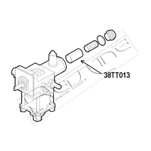 Kraftstofffilter Red-line 38TT013 f&uuml;r Fiat