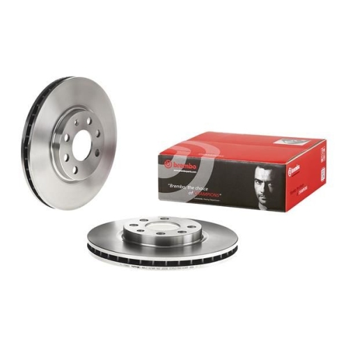 2X Brembo Bremsscheibe Vorderachse Prime Line f&uuml;r Opel Vauxhall