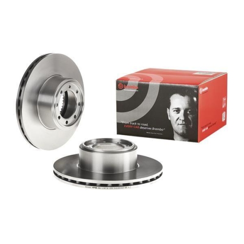 Bremsscheibe Brembo 09.9761.60 Prime Line f&uuml;r Iveco Hinterachse