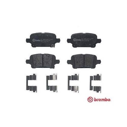 Bremsbelagsatz Scheibenbremse Brembo P59090 Prime Line f&uuml;r Opel Chevrolet