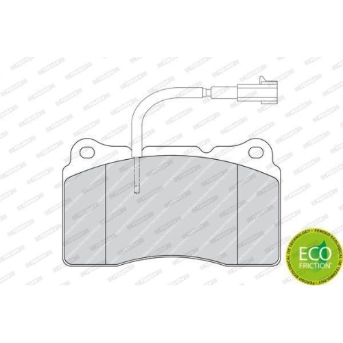 Bremsbelagsatz Scheibenbremse Ferodo FDB1794 Premier Eco Friction f&uuml;r Alfa Romeo