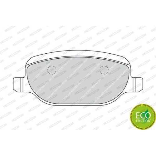 Bremsbelagsatz Scheibenbremse Ferodo FDB1796 Premier Eco Friction für Alfa Romeo