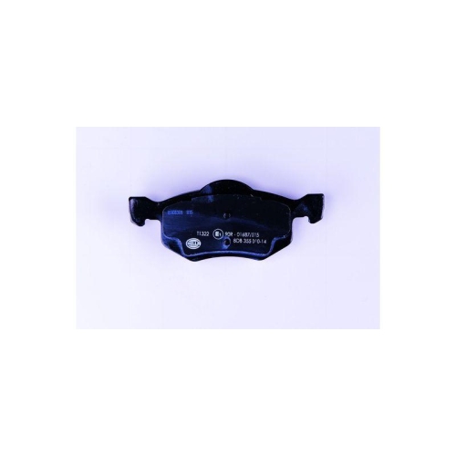 Bremsbelagsatz Scheibenbremse Hella 8DB 355 010-141 f&uuml;r Ford Mazda Mitsubishi
