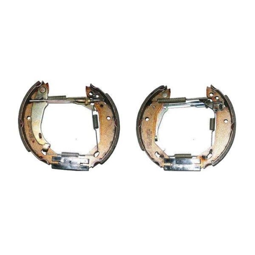 Bremsbackensatz Bosch 0204114525 Kit Superpro f&uuml;r Citro&euml;n Peugeot Hinterachse