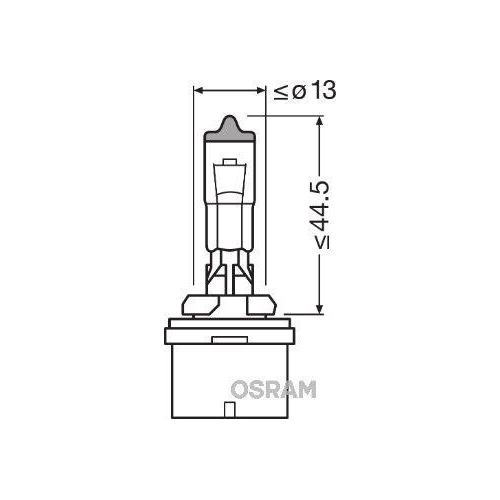 Gl&uuml;hlampe Abbiegescheinwerfer Ams-osram 880 Original f&uuml;r