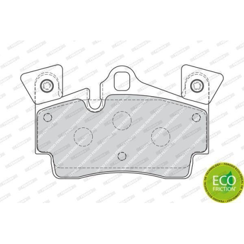 Bremsbelagsatz Scheibenbremse Ferodo FDB1835 Premier Eco Friction f&uuml;r Audi VW