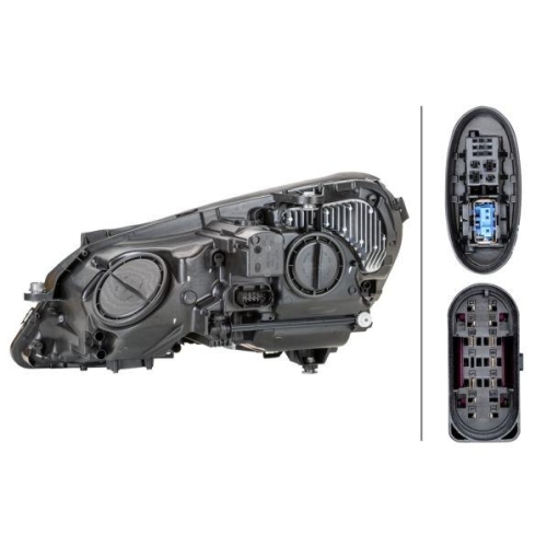 Headlight Hella 1ZT 011 705-121 for Mercedes Benz Mercedes Benz Mercedes Benz