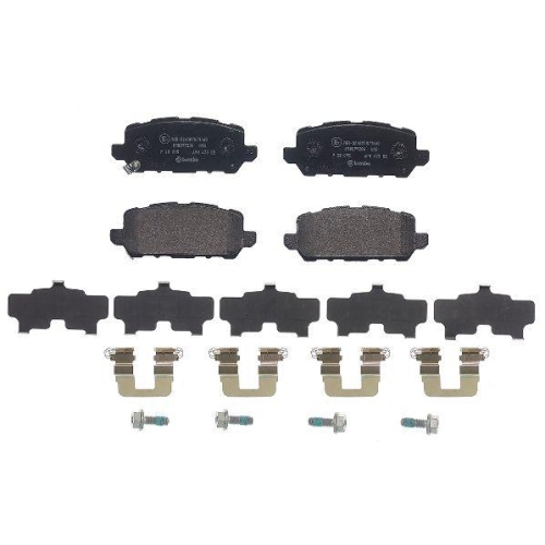 Bremsbelagsatz Scheibenbremse Brembo P28090 Prime Line f&uuml;r Honda Honda (gac)