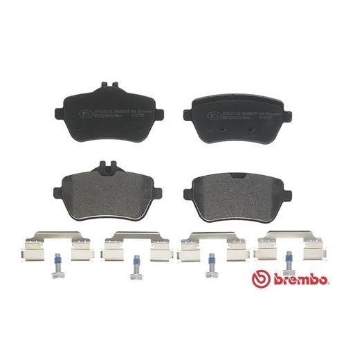 Bremsbelagsatz Scheibenbremse Brembo P50117 Prime Line f&uuml;r Mercedes Benz