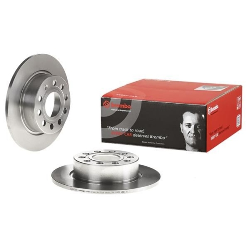 Brake Disc Brembo 08.9502.10 Prime Line for Audi Seat Skoda VW Skoda (svw)