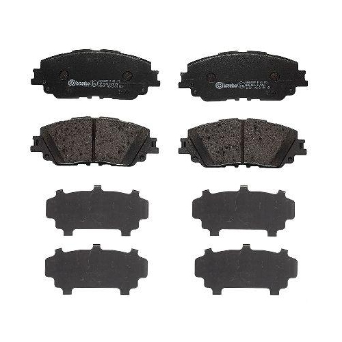 Bremsbelagsatz Scheibenbremse Brembo P83172 Prime Line f&uuml;r Toyota Lexus