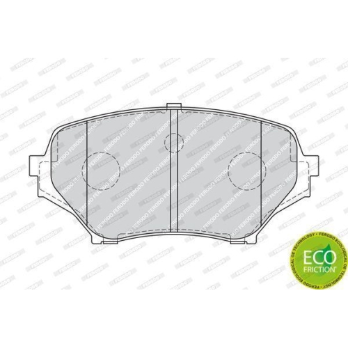 Bremsbelagsatz Scheibenbremse Ferodo FDB1893 Premier Eco Friction f&uuml;r Mazda