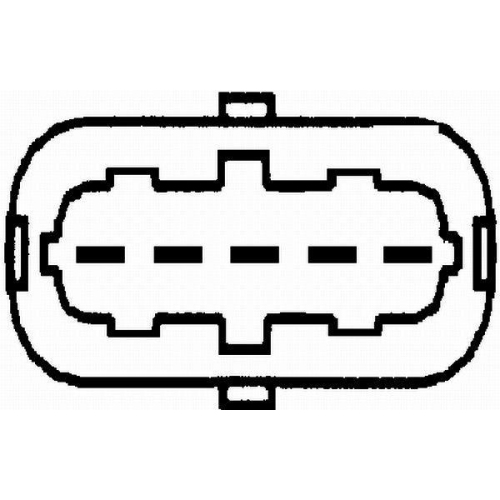 Luftmassenmesser Hella 8ET 009 142-981 f&uuml;r Alfa Romeo Citro&euml;n Fiat Iveco Lancia