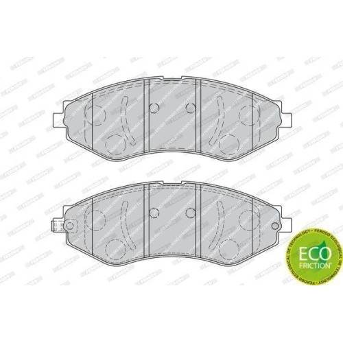 Bremsbelagsatz Scheibenbremse Ferodo FDB1905 Premier Eco Friction f&uuml;r Chevrolet