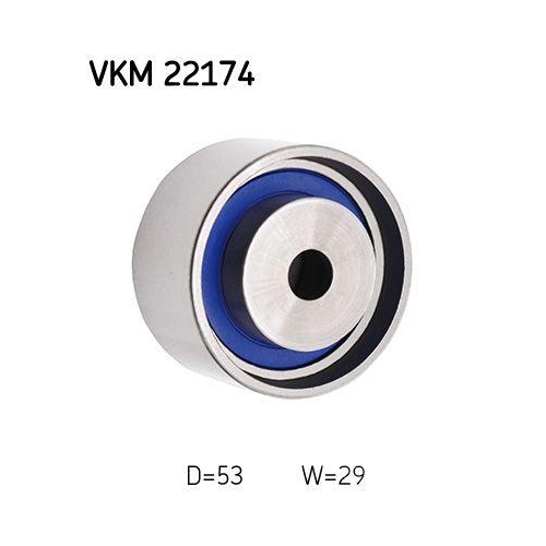 Umlenk /f&uuml;hrungsrolle Zahnriemen Skf VKM 22174 f&uuml;r Alfa Romeo Fiat Lancia Rechts