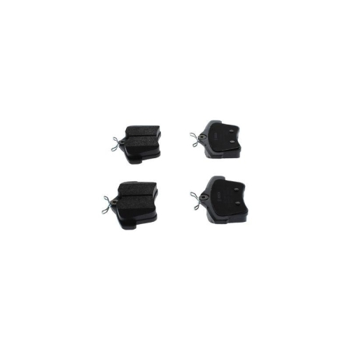 Bremsbelagsatz Scheibenbremse Bosch 0986494437 f&uuml;r Citro&euml;n Peugeot Hinterachse