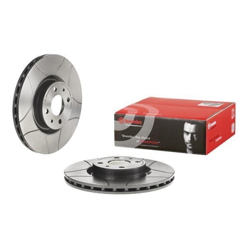 2X Brembo Bremsscheibe Xtra Line - Max f&uuml;r Alfa Romeo Citro&euml;n Fiat