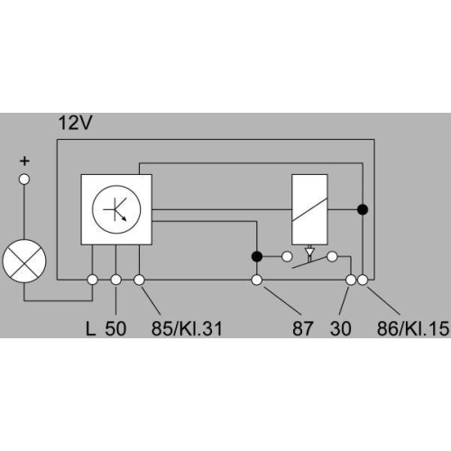 Steuergerät Glühzeit Hella 4RV 008 188-101 für Alfa Romeo Renault Agria Bucher