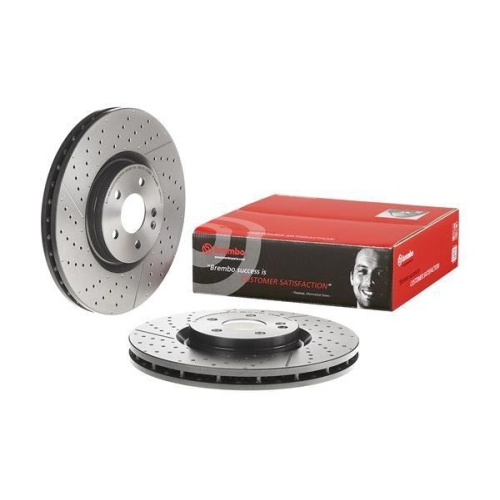 Bremsscheibe Brembo 09.B913.11 Prime Line - Uv Coated f&uuml;r Mercedes Benz