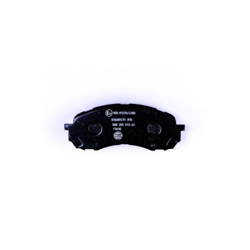 Bremsbelagsatz Scheibenbremse Hella 8DB 355 012-451 f&uuml;r Subaru Vorderachse