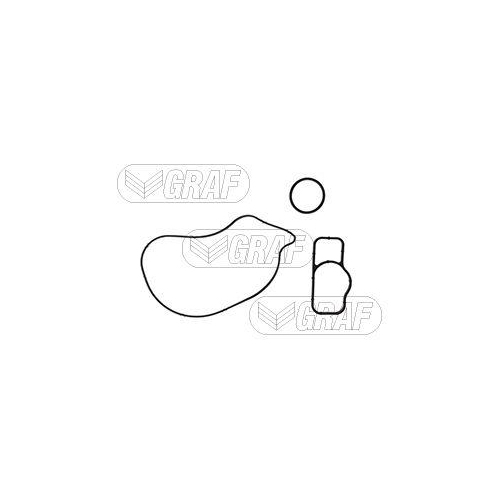 Wasserpumpe Motork&uuml;hlung Graf PA1376 f&uuml;r Mercedes Benz Mercedes Benz