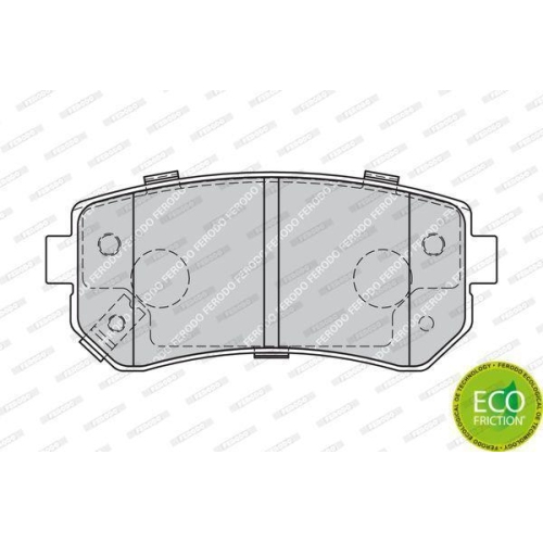 Brake Pad Set Disc Brake Ferodo FDB1956 Premier Eco Friction for Hyundai Kia