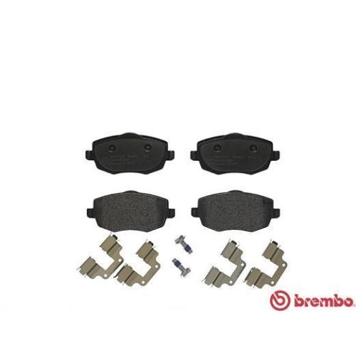 Bremsbelagsatz Scheibenbremse Brembo P23095 Prime Line f&uuml;r Lancia Vorderachse