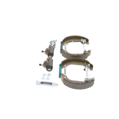 Bremsbackensatz Bosch 0204114127 Kit Superpro f&uuml;r Citro&euml;n Peugeot Hinterachse