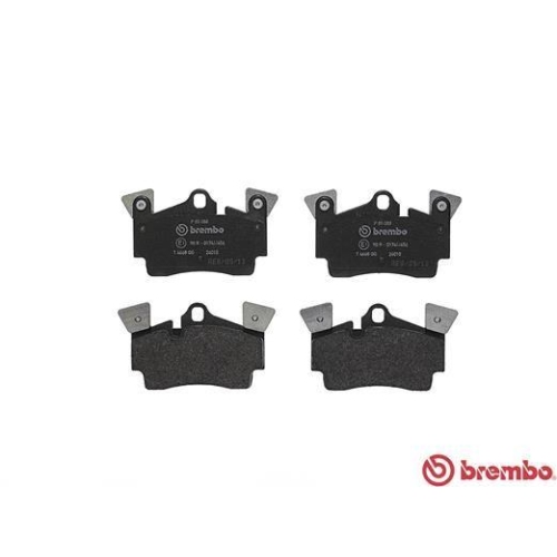 Bremsbelagsatz Scheibenbremse Brembo P85088 Prime Line f&uuml;r Audi Porsche Seat VW