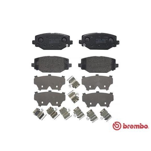 Bremsbelagsatz Scheibenbremse Brembo P11032 Prime Line f&uuml;r Audi Chrysler Dodge