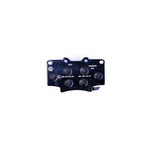 Bremsbelagsatz Scheibenbremse Hella 8DB 355 016-871 f&uuml;r Nissan Toyota Lexus