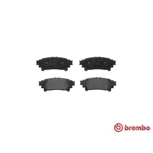 Bremsbelagsatz Scheibenbremse Brembo P83152 Prime Line f&uuml;r Daihatsu Toyota Lexus