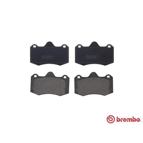 Bremsbelagsatz Scheibenbremse Brembo P85134 Prime Line f&uuml;r Audi Seat Skoda VW