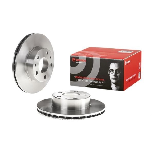 2X Brembo Bremsscheibe Vorderachse Prime Line f&uuml;r Citro&euml;n Fiat Peugeot
