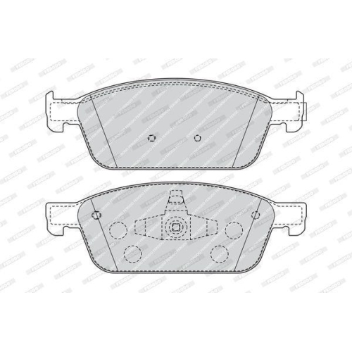 Bremsbelagsatz Scheibenbremse Ferodo FDB4416 Premier für Ford Ford Usa