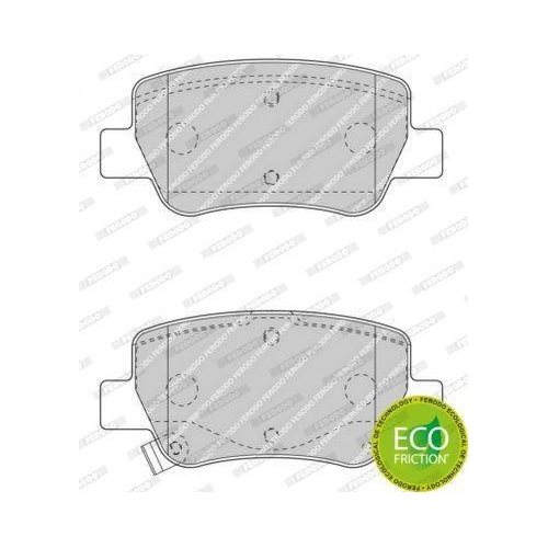 Bremsbelagsatz Scheibenbremse Ferodo FDB4411 Premier Eco Friction f&uuml;r Toyota