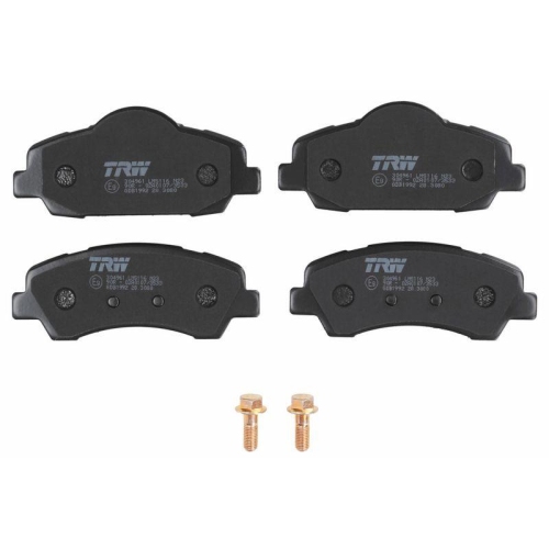 Bremsbelagsatz Scheibenbremse Trw GDB1992 Cotec f&uuml;r Citro&euml;n Peugeot Vorderachse