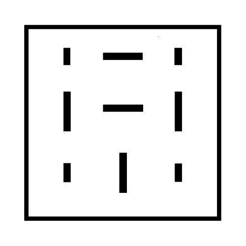 Relaissockel Hella 8JA 003 526-002 für Aebi Audi Auwärter Daf Fiat Ford Iveco VW