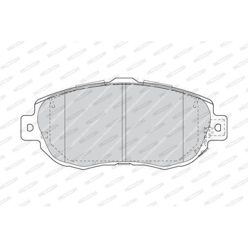 Bremsbelagsatz Scheibenbremse Ferodo FDB1564 Premier f&uuml;r Toyota Lexus