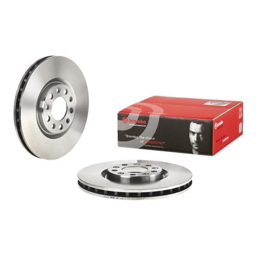 2X Brembo Bremsscheibe Prime Line f&uuml;r Alfa Romeo Chrysler Dodge