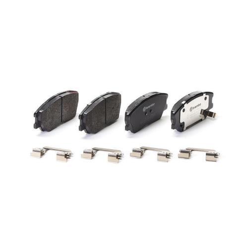 Bremsbelagsatz Scheibenbremse Brembo P30121 Prime Line f&uuml;r Kia Vorderachse