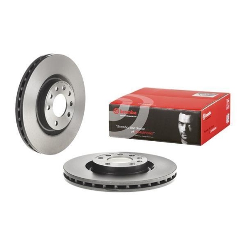 2X Brembo Bremsscheibe Vorderachse Prime Line - Uv Coated f&uuml;r Fiat