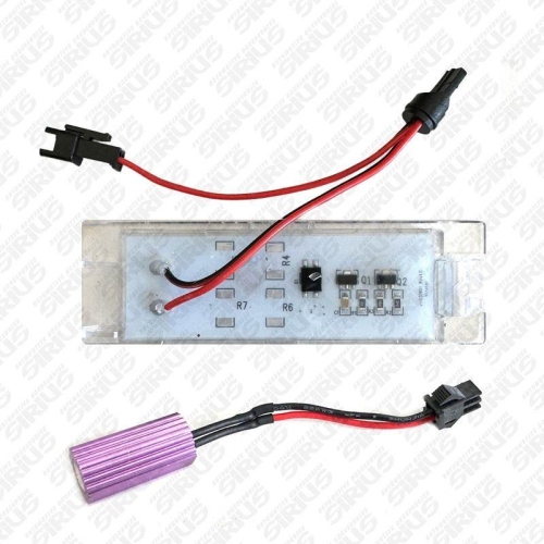 Kennzeichenleuchte Automotive Accessories Sirius PLL-060 f&uuml;r Alfa Romeo Chrysler