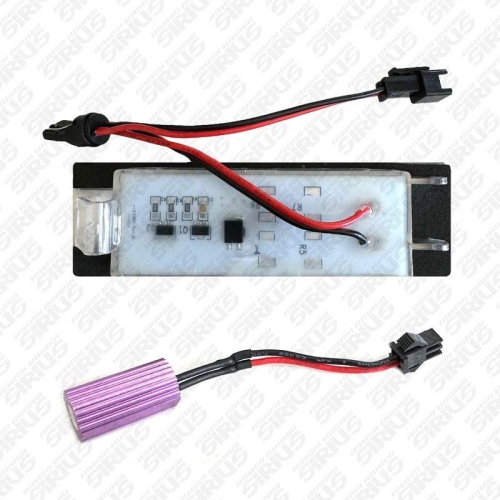 Kennzeichenleuchte Automotive Accessories Sirius PLL-073 f&uuml;r Chrysler Fiat Jeep