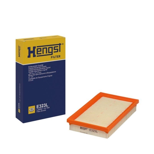 Luftfilter Hengst Filter E323L f&uuml;r Fiat Ford General Motors Lombardini