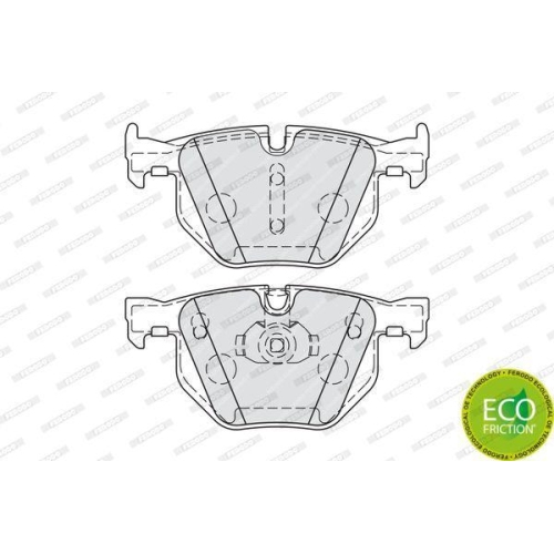 Bremsbelagsatz Scheibenbremse Ferodo FDB4067 Premier Eco Friction f&uuml;r Bmw